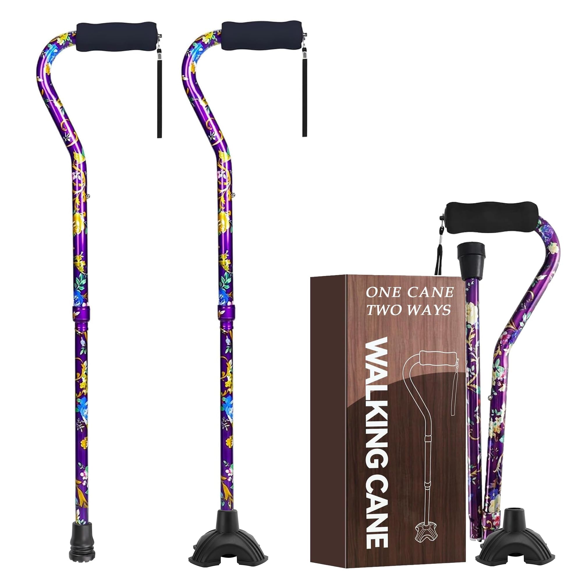 YOKABOZE Floral Canes for Women