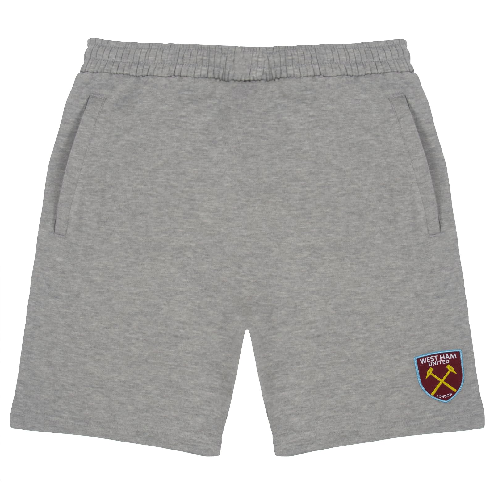 West Ham United Mens Shorts Jogger Fleece Official Football Gift - Main Image