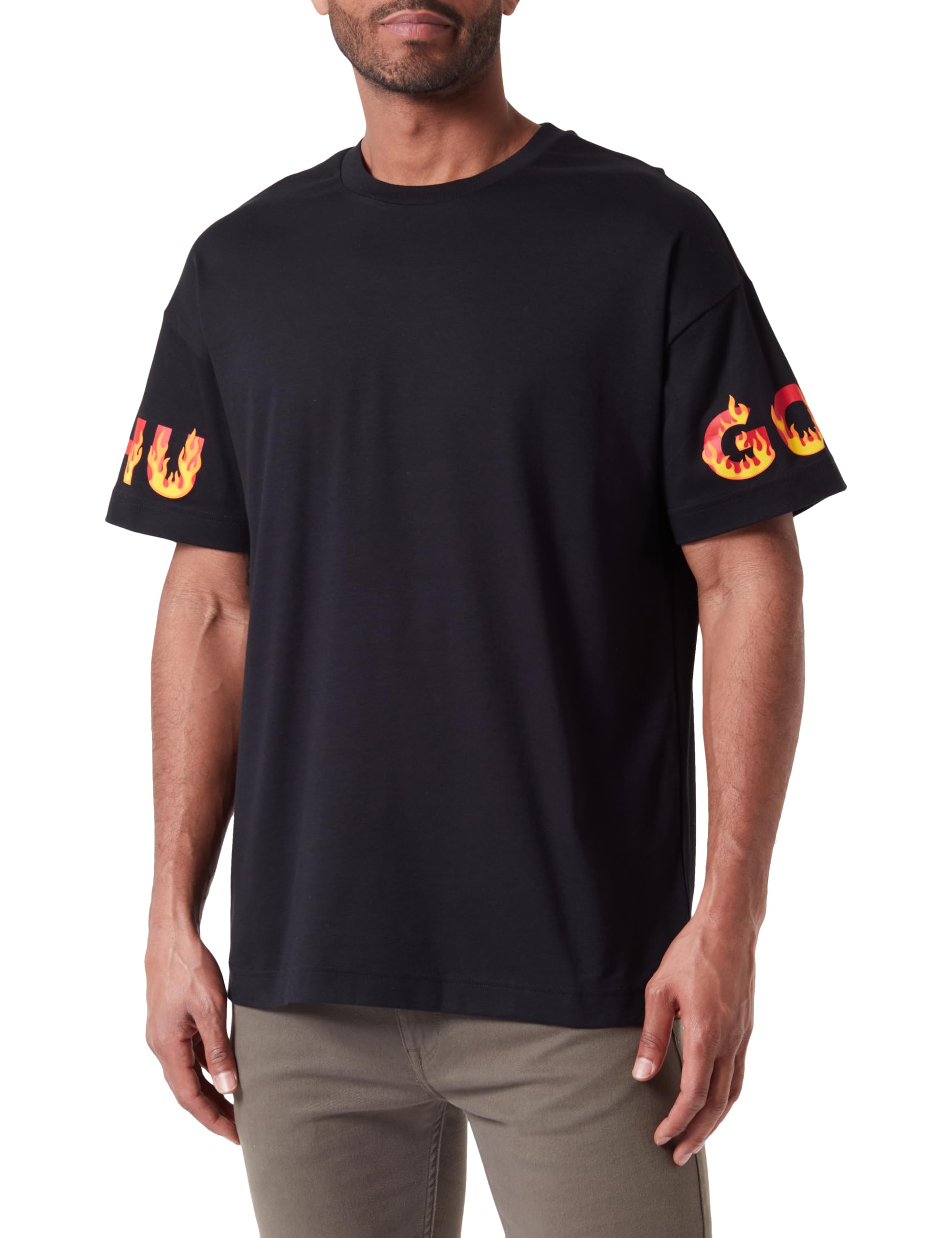 HUGO Camiseta Flames Pajama Bottom para Hombre