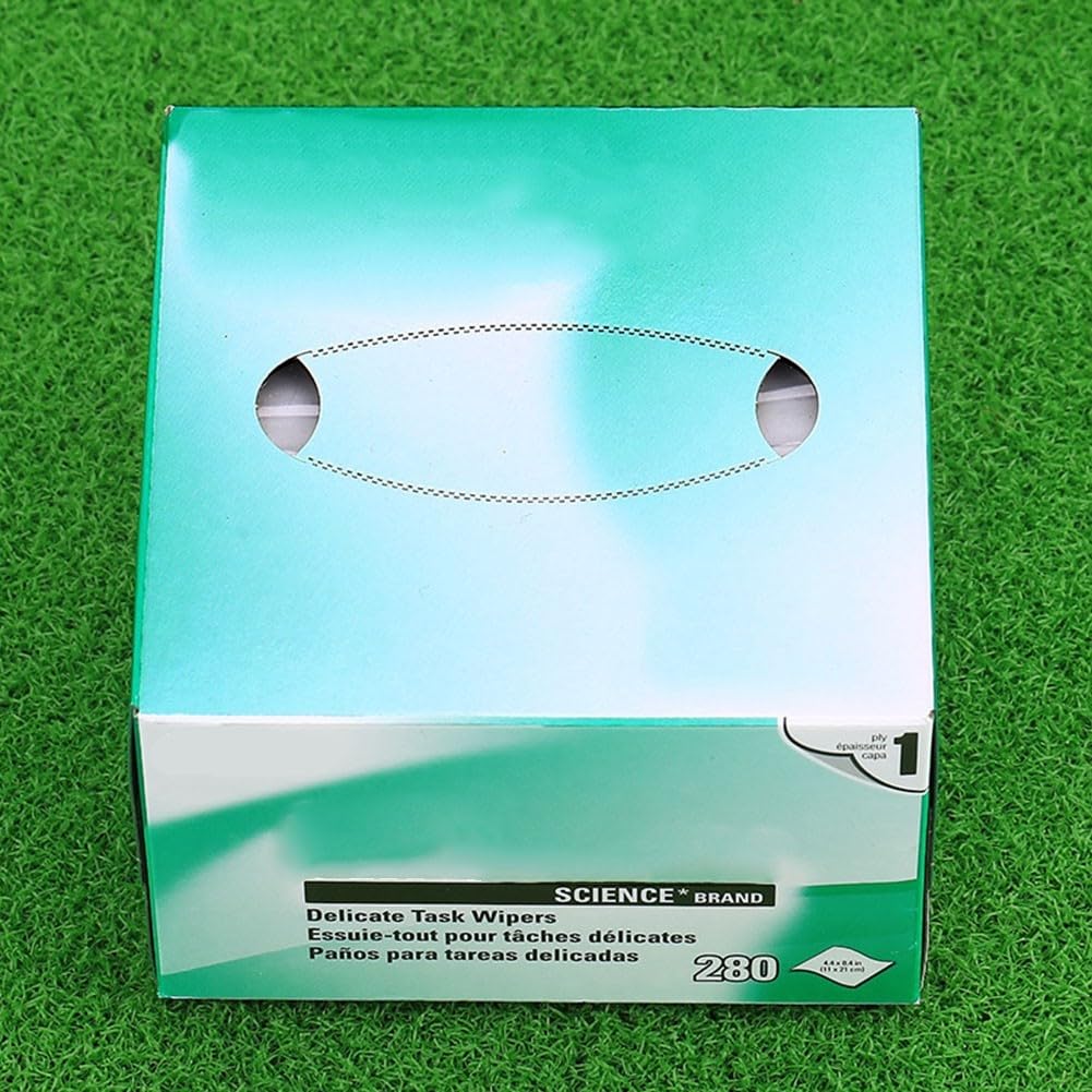 Lot de 280 lingettes à fibre optique pour nettoyer les équipements électroniques et de laboratoire