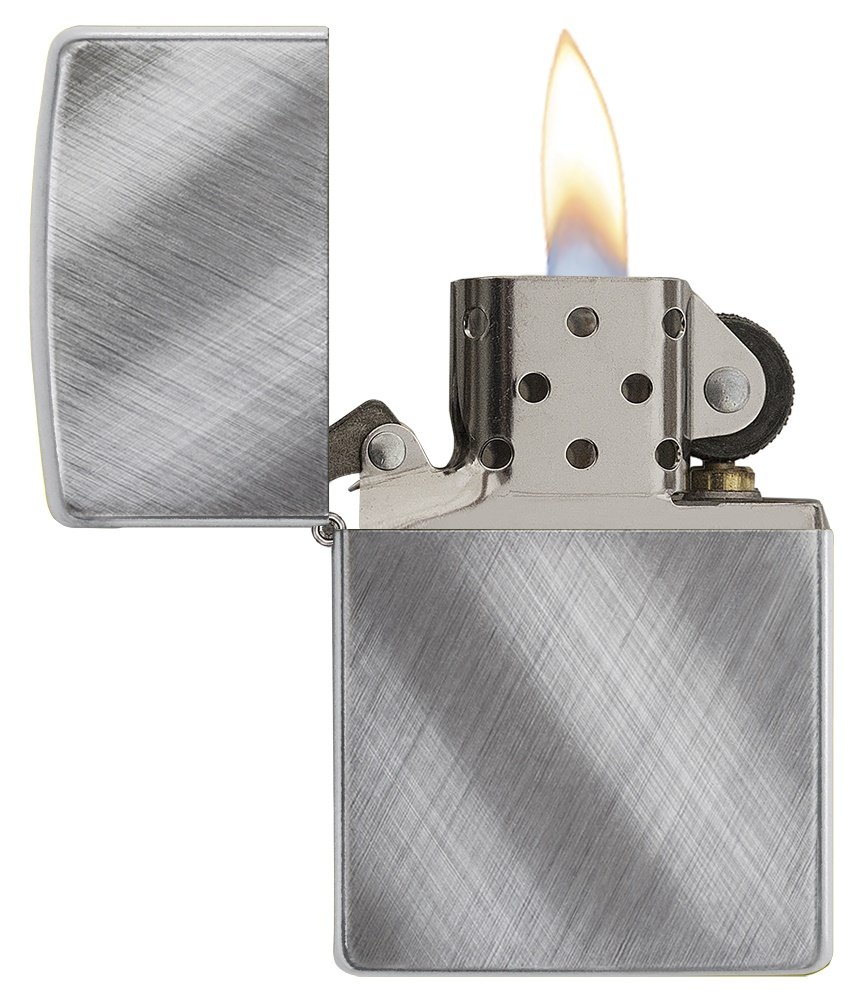 Amazon.com: Zippo ZO28182 Diagonal Weave Lighter : Health & Household