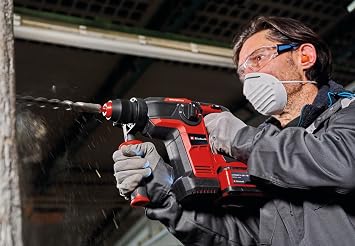 Einhell Professional akülü kırıcı-delici TP-HD 18/28 Li BL +4 (1x3.0Ah+) Power X-Change (18 V, fırçasız, 3 J, SDS-plus, 4 fonksiyon, aksesuarlar, 3.0 Ah Plus akü ve şarj cihazı dahil)