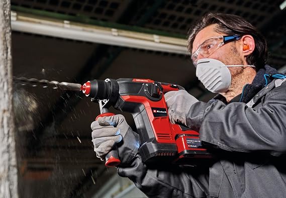 Einhell Professional akülü kırıcı-delici TP-HD 18/28 Li BL +4 (1x3.0Ah+) Power X-Change (18 V, fırçasız, 3 J, SDS-plus, 4 fonksiyon, aksesuarlar, 3.0 Ah Plus akü ve şarj cihazı dahil)