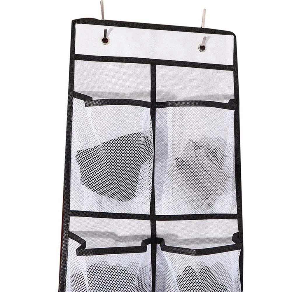 Tavrolet 12 Mesh Pocket Hanging Shoe Organiser Rack Behind Doors Shoes Rack Storage Household Wall Bag Room Shoes Storage-B - Image 3