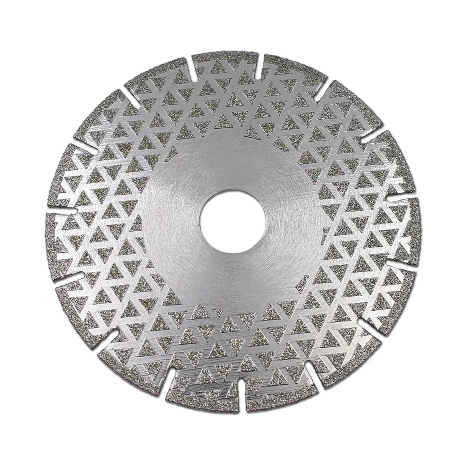 Diamentowa tarcza szlifierska do betonu, 4-9-calowa galwanizowana diamentowa tarcza tnąca z obu stron ocynkowana ostrze do szlifowania marmuru, granitu i płytek ceramicznych(22.23MM-230MM)