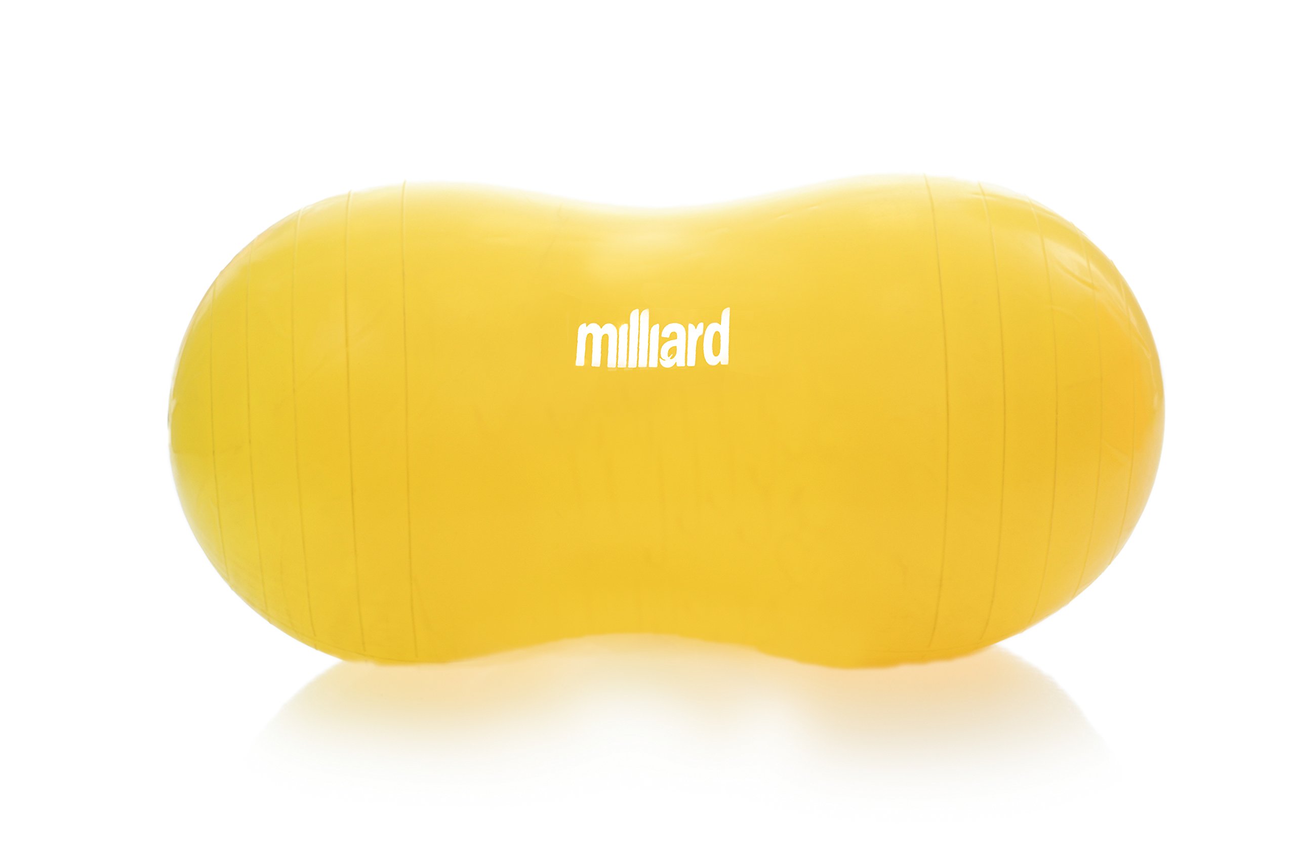 Milliard Peanut Ball Physio Roll for Exercise, Therapy, Labor, Birthing and Dog Training