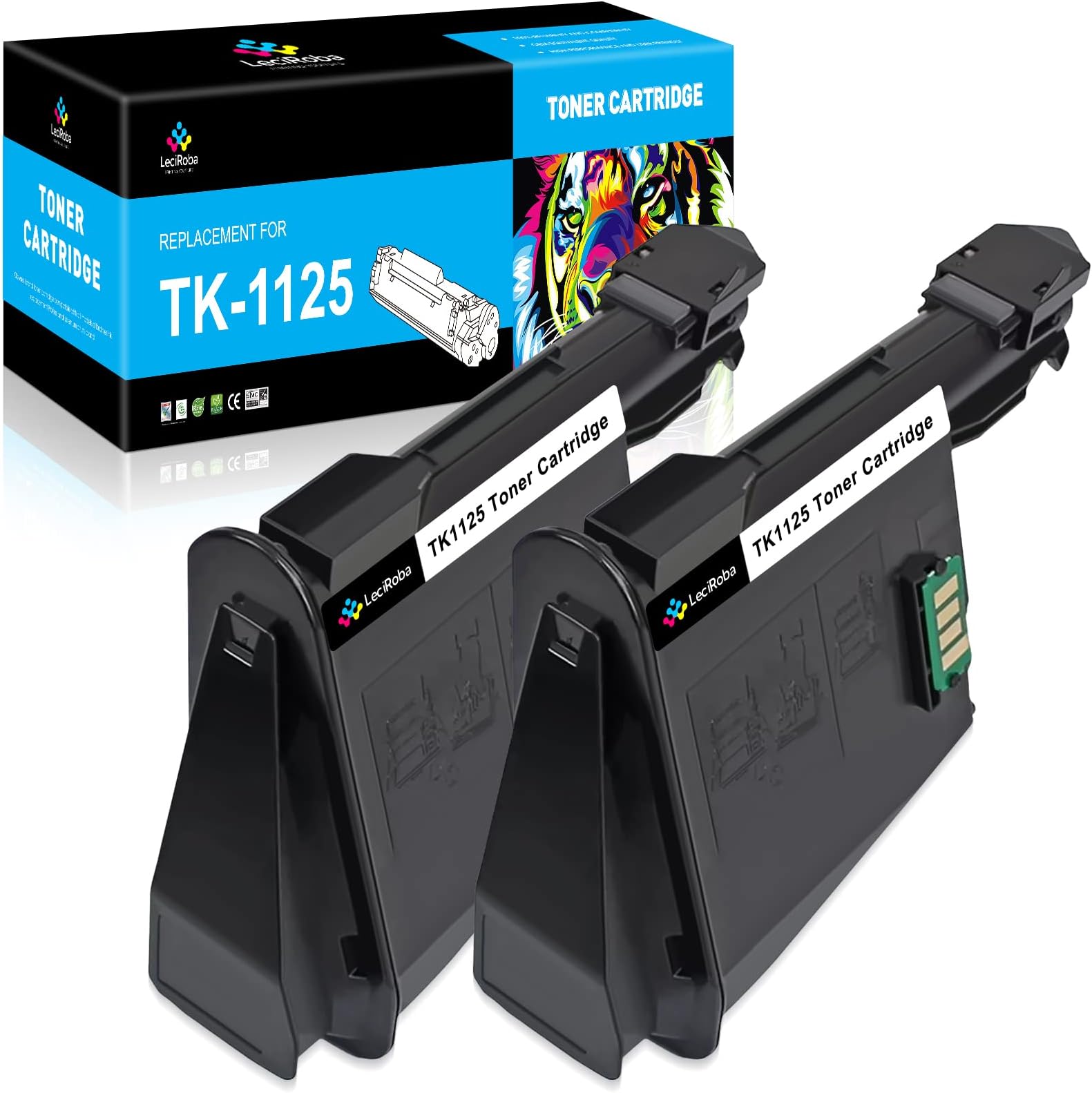 LeciRoba TK-5240 Per TK5240 TK-5240, Per Stampanti Ecosys P5026cdn P5026cdw, Ecosys M5526cdn M5526cdw (2 Nere - View #10