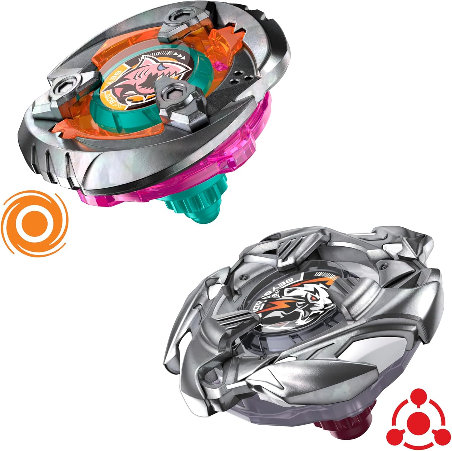 Beyblade X Dual Pack Gill Shark 4-70O and Pearl Tiger 3-60U