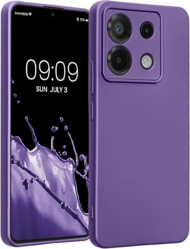 Vista 71 de kwmobile Funda compatible con Xiaomi Redmi Note 11 / Note 11S - Funda protectora de silicona TPU suave y delgada - Azul Báltico Azul (Baltic Blue)