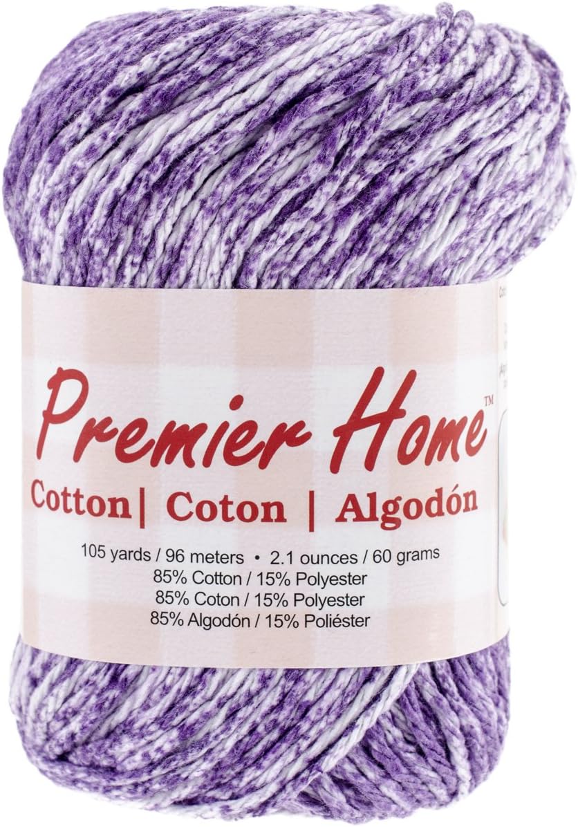 Home Cotton Yarn - Multi, Violet Splash