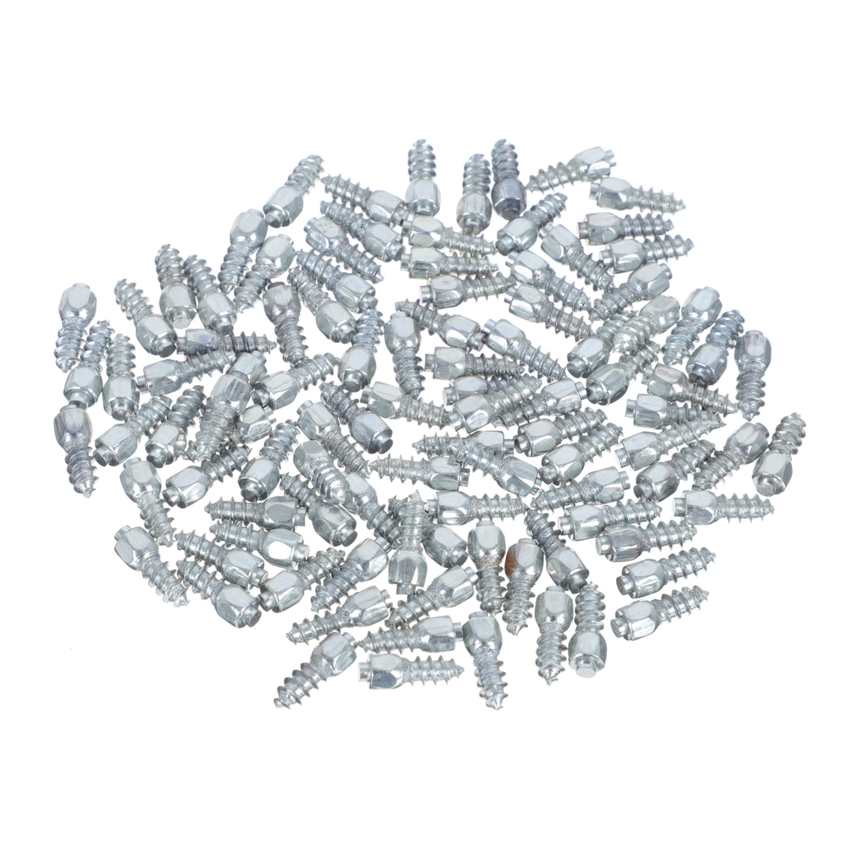 Clavos para Neumáticos de Aleación 100 Pcs Antideslizantes para Coche y Bicicleta Invierno Uso Profesional Resistentes y Duraderos Reparación de Ruedas para Vehículos y Bicicletas
