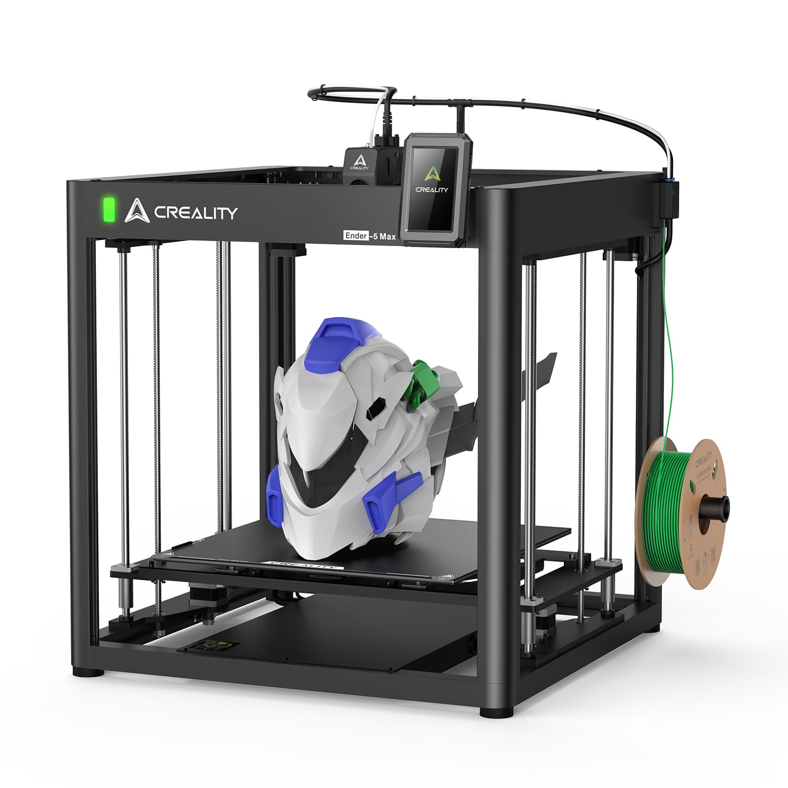 Stampante 3D Ad Alta velocità Ender-5 Max, Piattaforma di Stampa con Livellamento Automatico, velocità di Stampa Elevata 700 Mm/s, Supporto Connessione WiFi per Studenti e Insegnanti (Spina