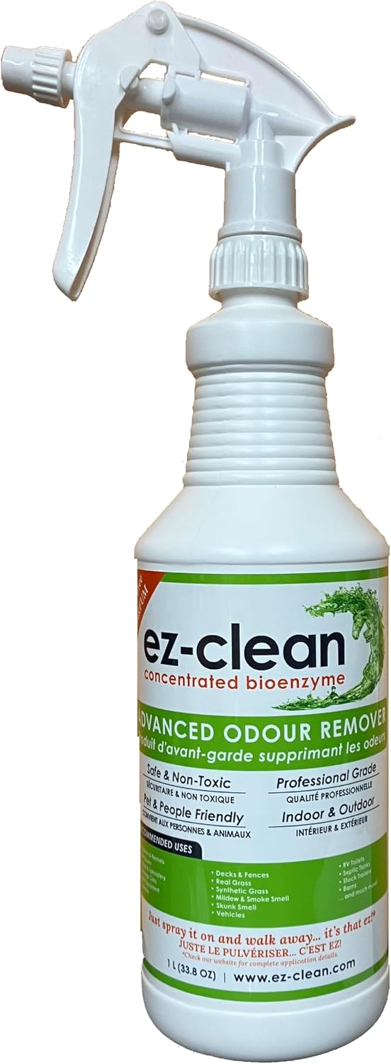 ez-clean Advanced Odor Remover- Highly Concentrated Bio Enzyme - Pet ...