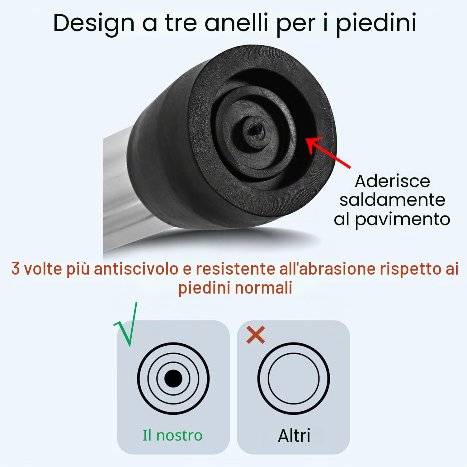 Deambulatore Pieghevole,Deambulatore Per Anziani,Senza Ruote,Girello Per Anziani,Impugnatura Ergonomica Con Rivestimento Antiscivolo,Leggera,Con Portata Fino a 180 Kg,Pieghevole