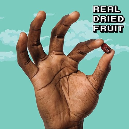 Miniatura 7 de Final Boss Caramelos extremadamente ácidos, gomitas naturales de arándano masticables hechas con frutas secas, libres de colores artificiales,