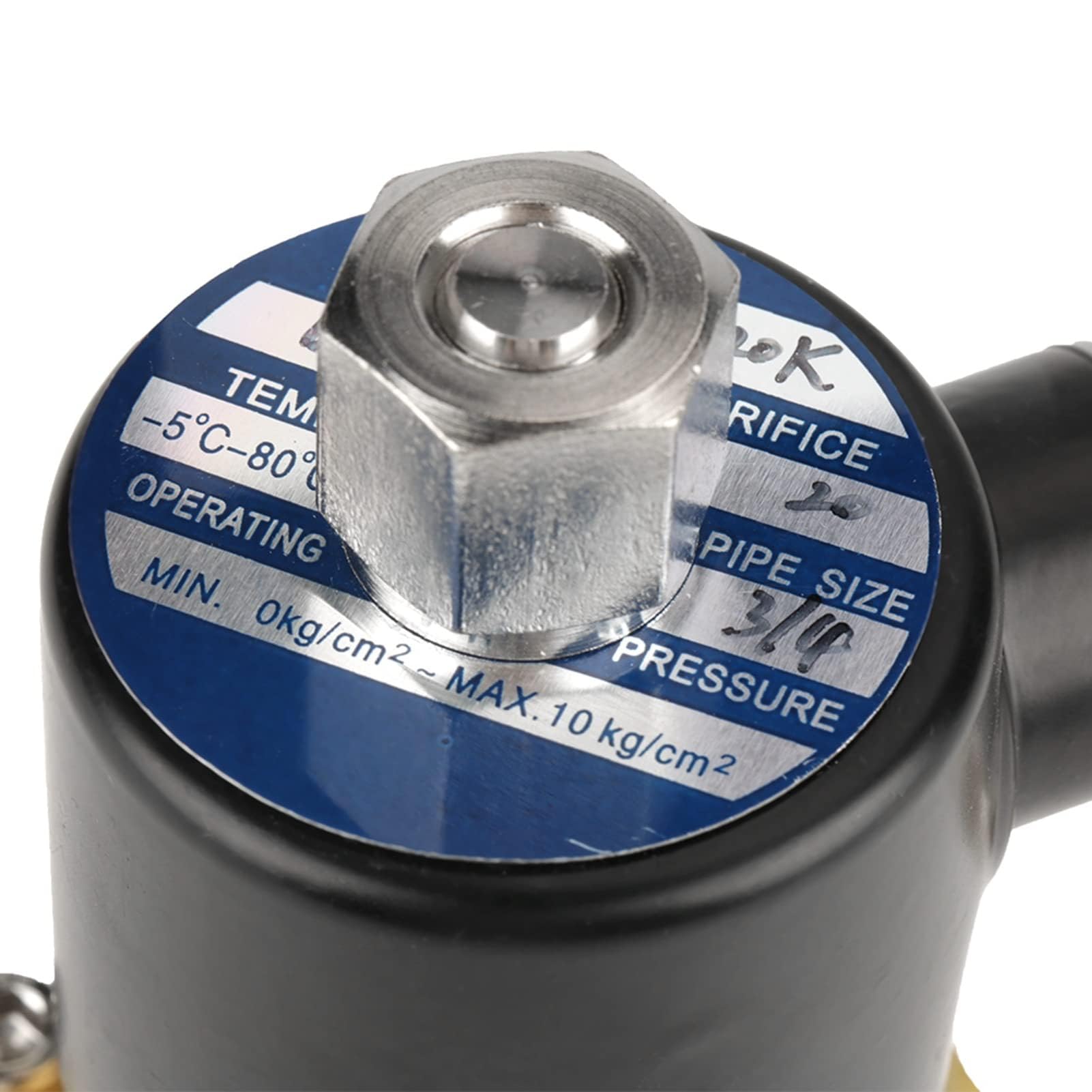 Elettrovalvola a Solenoide Ottone NO 3/4" DC 12V 0-1.0Mpa Normalmente Aperta Valvola Elettromagnetica Filettatura per Acqua Aria Gas