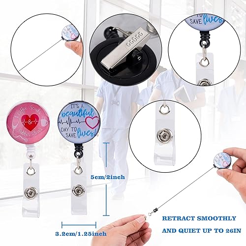 Miniatura 10 de Juegos de regalo de agradecimiento a la enfermera caja de regalo para enfermera, regalos de enfermera, regalo de graduación de enfermera escolar,