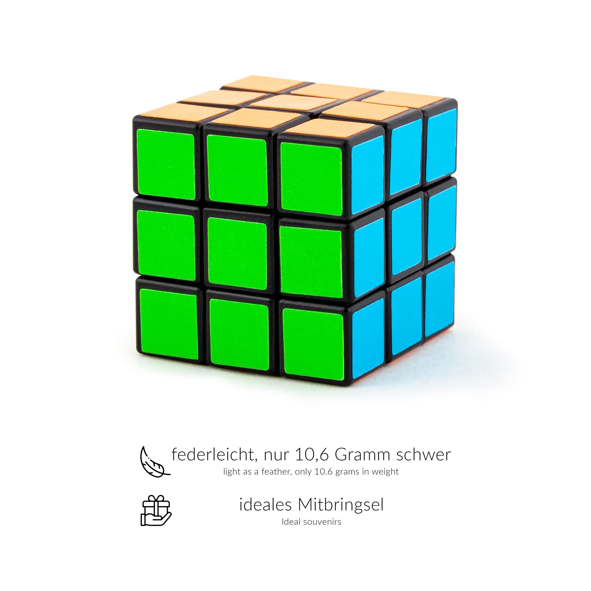 TRENDHAUS 406750 - Mini set de cubes magiques, 9 pièces, cubes magiques, 3 x 3 x 3 cm chacun, speedcubes comme petits cadeaux pour les anniversaires TRENDHAUS 406750 - Mini set de cubes magiques, 9 pièces, cubes magiques, 3 x 3 x 3 cm chacun, speedcubes comme petits cadeaux pour les anniversaires
