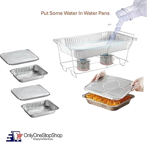 Miniatura 5 de El kit de servicio de bufé de 36 piezas incluye kits de roce y utensilios de servir para todo tipo de fiestas y eventos | Juego de fiesta desechable