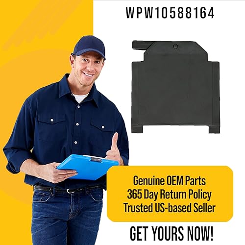 Miniatura 6 de WPW10588164 Carcasa del ajustador izquierdo del lavavajillas - Reemplaza a AP6023251, WPW10320664, W10320664, 3022983, PS11756592, W10588164