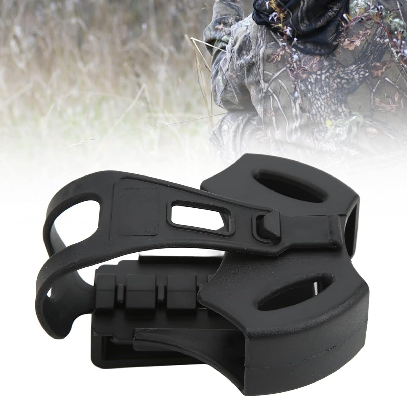 Funda para Esposas con Parte Superior Abierta, Funda táctica para Esposas,Clip para cinturón, Funda de grilletes de policía, Funda para Esposas, cinturón de,Funda táctica para Chaleco táctico