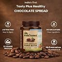 PURE FARMS Dark Chocolate Peanut Butter 925g | Crunchy Chocolate Peanut Butter Spread | 22g Protein, Pure Cocoa | 80% Roasted Peanuts, Family Pack gallery image