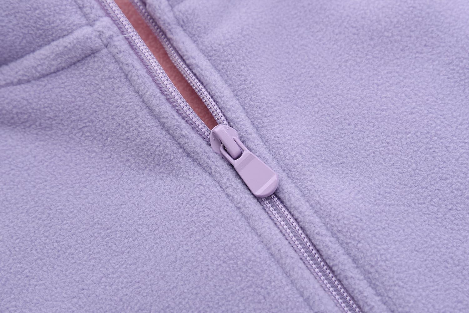 ACESTAR Girls Boys and Toddlers Polar Fleece Full-Zip Mock Jacket With Pockets for Children 4-14 Years - Image 4