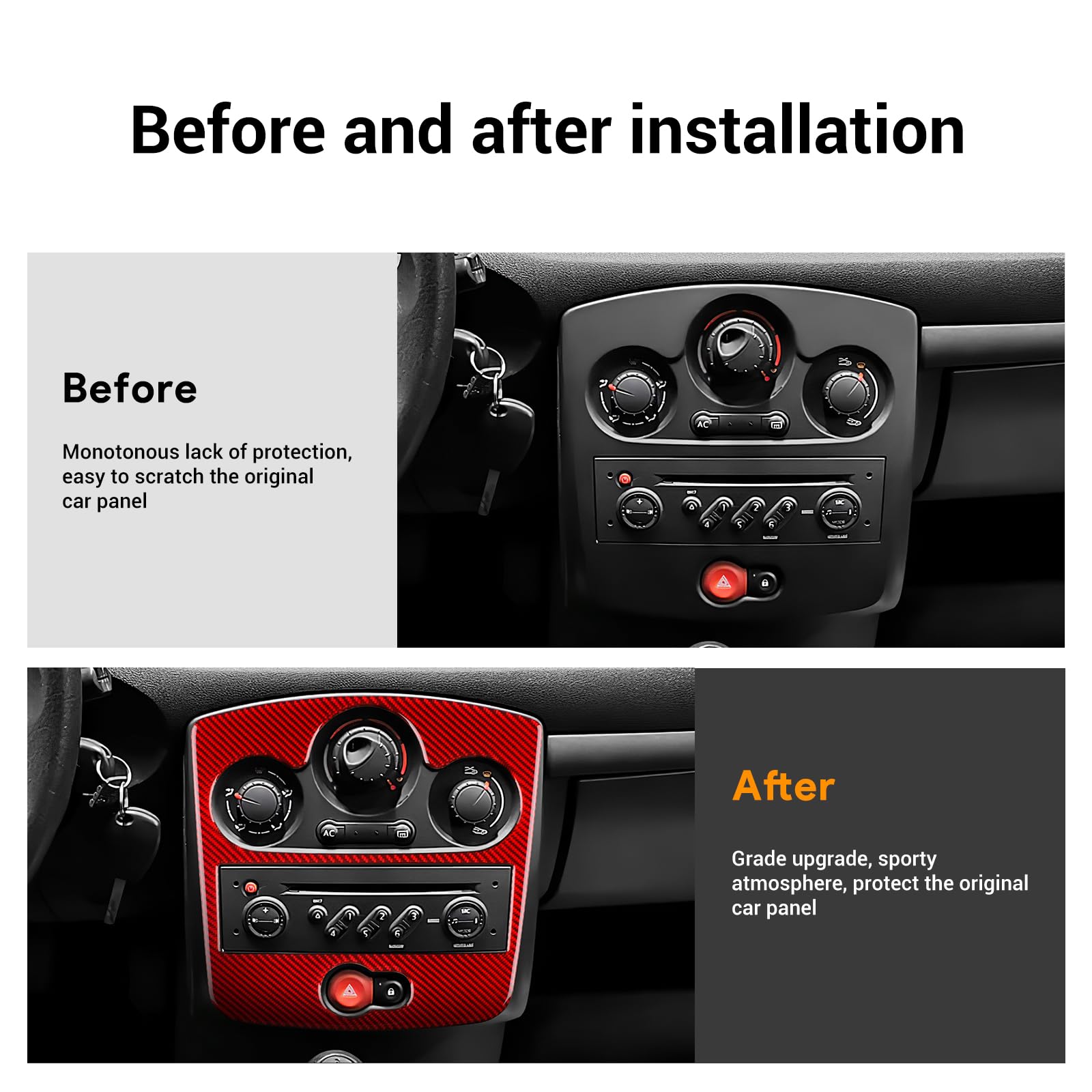 For Tesla Model Y Carbon Fibre Interior Trim - Buy Carbon Fibre Interior Trim Tesla Part - View #3