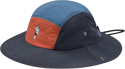 Miniatura 4 de Clakllie Sombreros de pesca impermeables de secado rápido sombrero de caza de ala ancha Bush Jungle Sun Cap para acampar senderismo sombrero de cubo