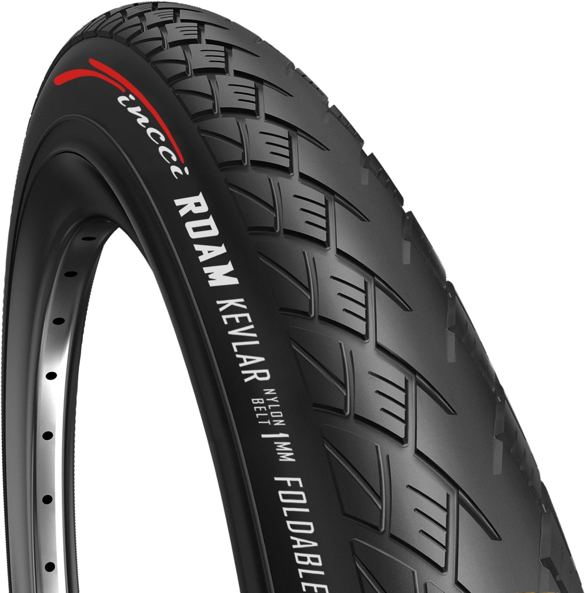 Fincci Durable 700 X 32 C Tires - Folding Kevlar 71 3.2 Cm With 1 Mm Nylon Puncture Proof Gravel 32-622, Lightweight 30 Tpi For City, Electric, Hybrid, Road & Touring Bikes