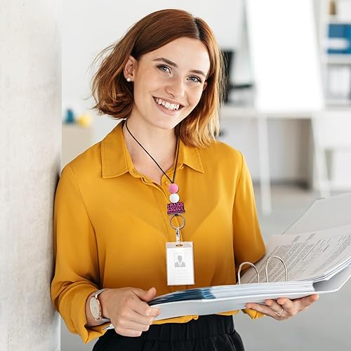 Miniatura 6 de Zeyune 40 cuentas focales de silicona para bolígrafos, cuentas de silicona coloridas para hacer llaveros, bricolaje, regalo, collar, pulsera,