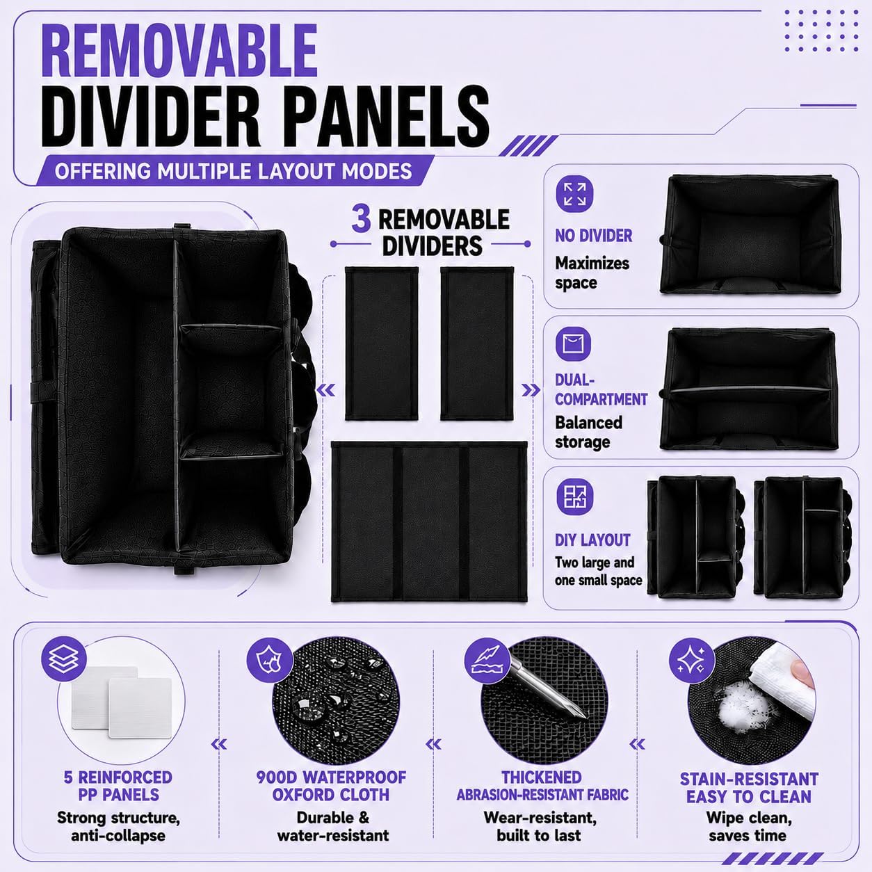 Cleaning Caddy with Wheels and Cleaning Apron, Built-in Hard Support Board