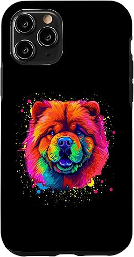 iPhone 11 Pro Splash Art Chow Chow Dog Owner Idea de regalo para perro