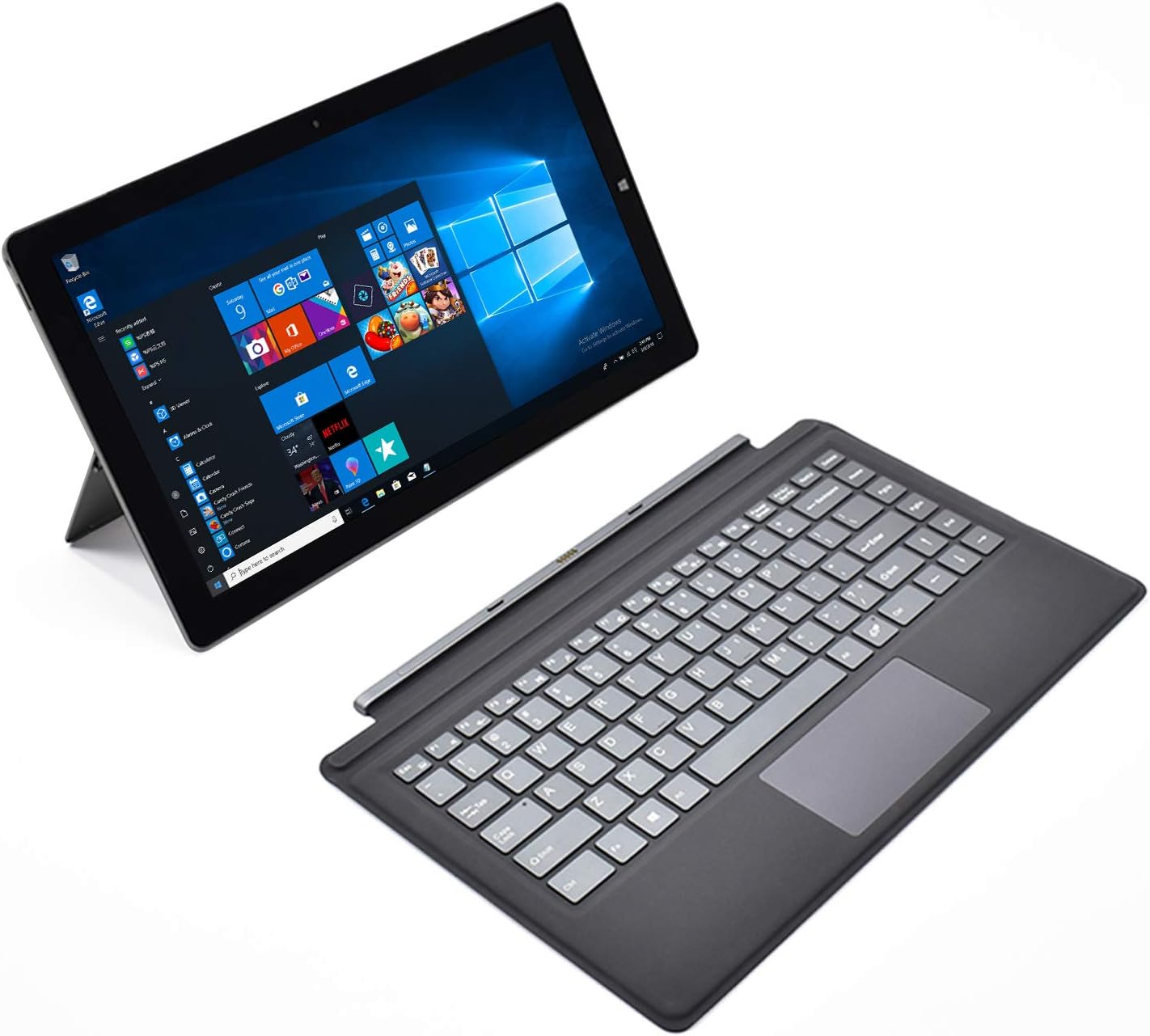 Hottest Sale 2 in 1 Laptop, WINNOVO TaBook, 13.3 Inch Touchscreen, Detachable Keyboard, Intel Pentium Processor N5000, Quad Core, 4GB RAM, 64GB ROM, 1920x1080 FHD IPS Display, Windows 10 S, 5G WiFi, HDMI(Grey) Up To 60% OFF 2 in 1 Laptop, WINNOVO TaBook, 13.3 Inch Touchscreen, Detachable Keyboard, Intel Pentium Processor N5000, Quad Core, 4GB RAM, 64GB ROM, 1920x1080 FHD IPS Display, Windows 10 S, 5G WiFi, HDMI(Grey)