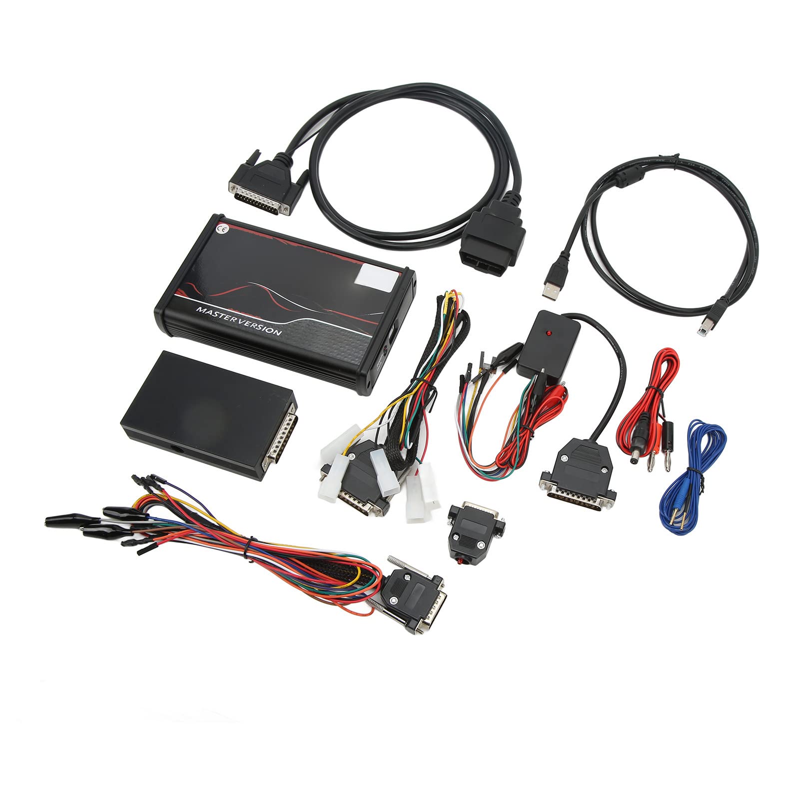 OBD2-Scanner, Professionelles OBD2-ECU-Programmiertool für Kess V2.8 5.017 EU-Versions-Software-Upgrade. 12 V Genaues Fehler-Tuning-Diagnose-Scan-Tool für PKW, LKW, Traktor