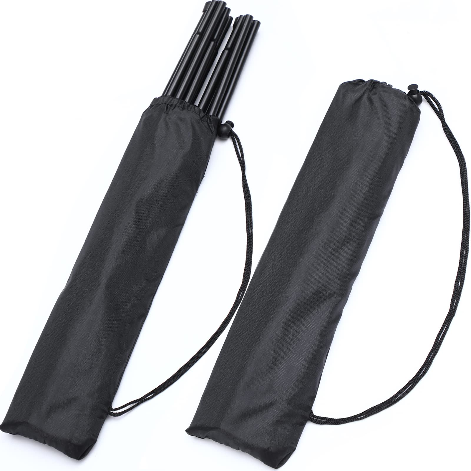 Caballete de exhibición de metal de 65 pulgadas con bolsa, caballete de pintura negra, caballete de lona portátil, caballete de mesa para carteles de boda, capacidad para 44 libras