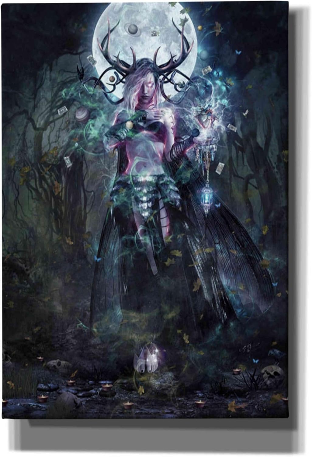 Epic Graffiti 'The Dreamcatcher' by Cameron Gray, Canvas Wall Art, 12"x18"