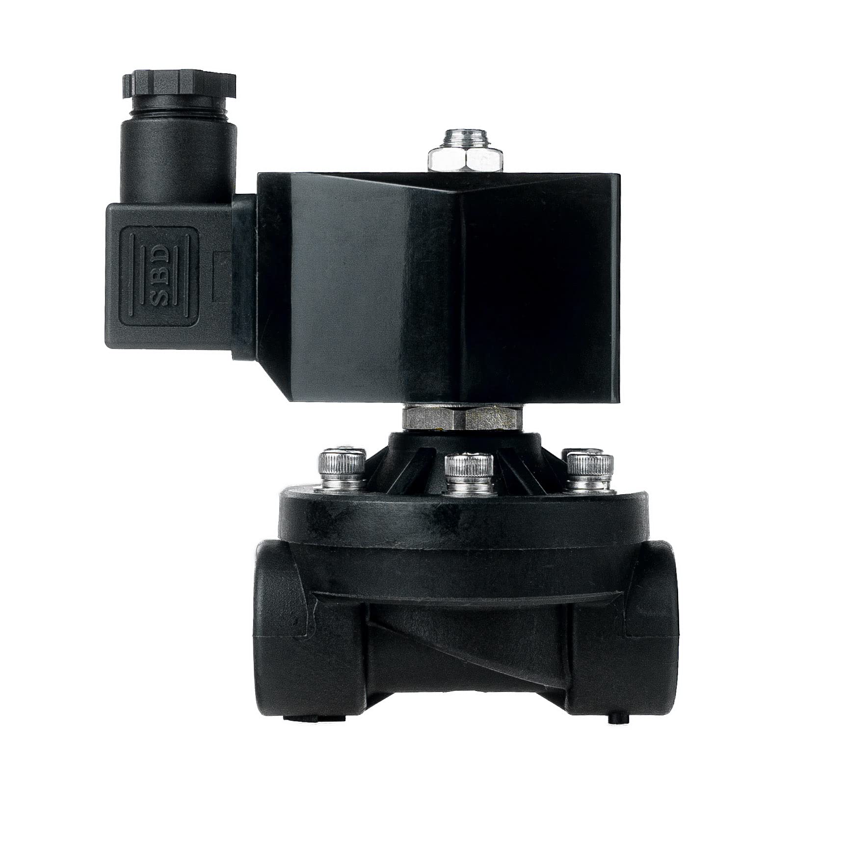 FSA Elettrovalvola in plastica PA6 1/2" 230V AC 0-6 bar NBR normalmente chiusa