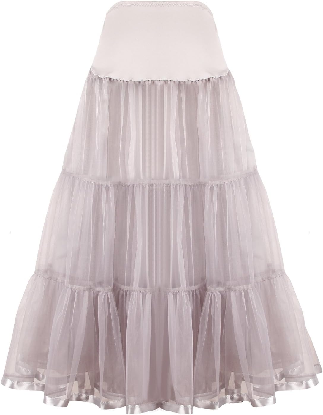 Women's Floor Length Wedding Petticoat Long Underskirt for Formal Dress S-3XL - Image 2