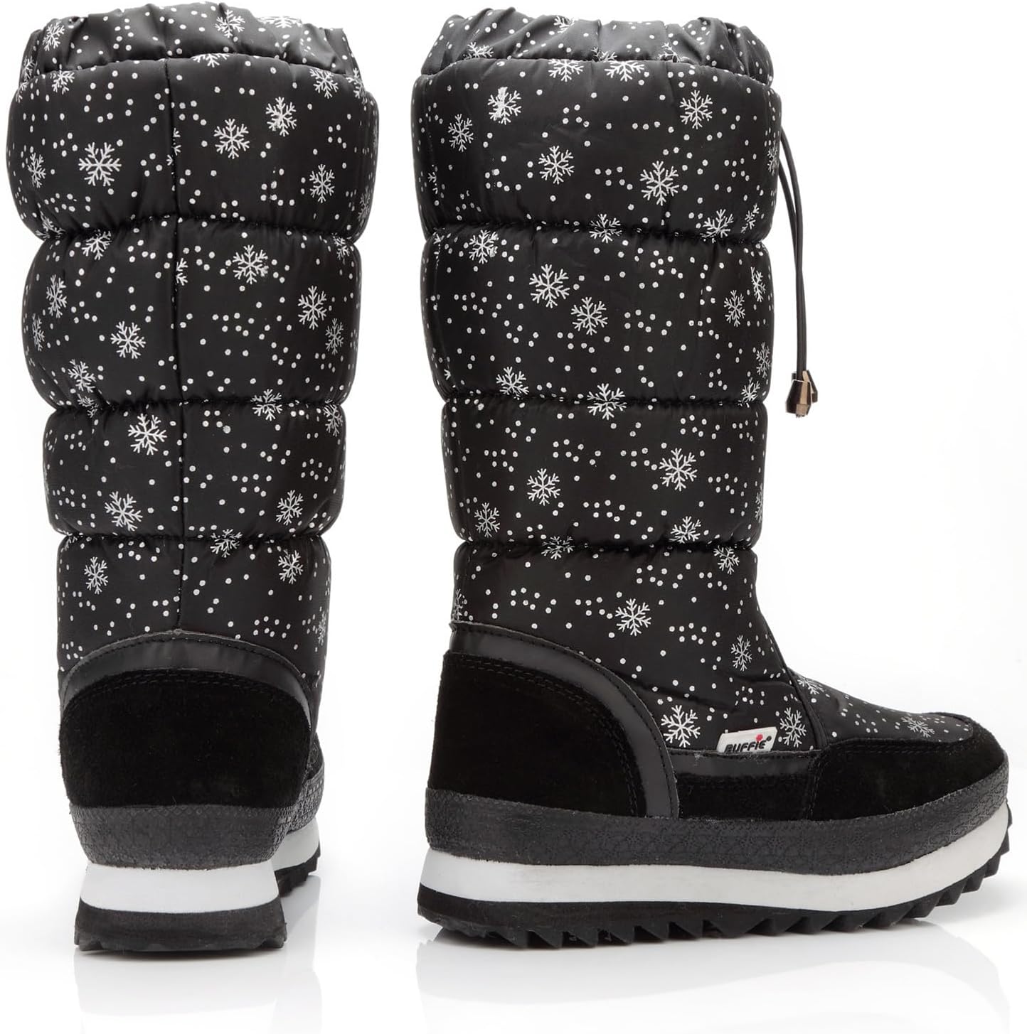 DADAWEN Women's Winter Waterproof Fur Lined Frosty Snow Boots - Image 4