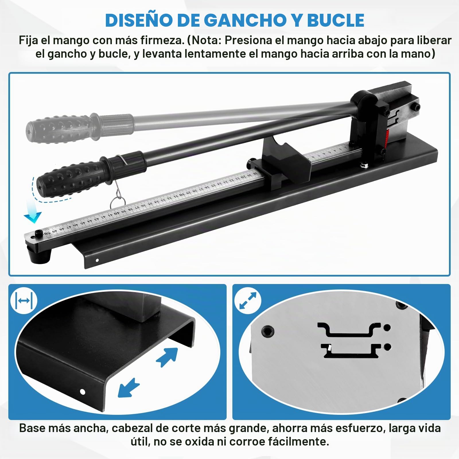 MXBAOHENG Cortador Din Rail Doble Agujero con la regla, 35*7.5 mm Cortadora del Ferrocarril del Agujero del Doble del Cortador de la Guía de Cuenca para carriles de ferrocarril y de aluminio (Negro)