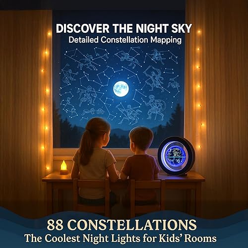 Miniatura 3 de Globos flotantes de levitación de 4 pulgadas, constelación de gravedad magnética, accesorios de escritorio o ideas de regalo únicas de cumpleaños