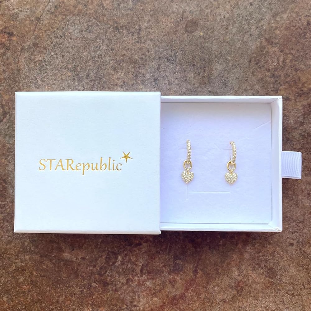 Amazon.com: STARepublic 925 Sterling Silver Detachable Heart