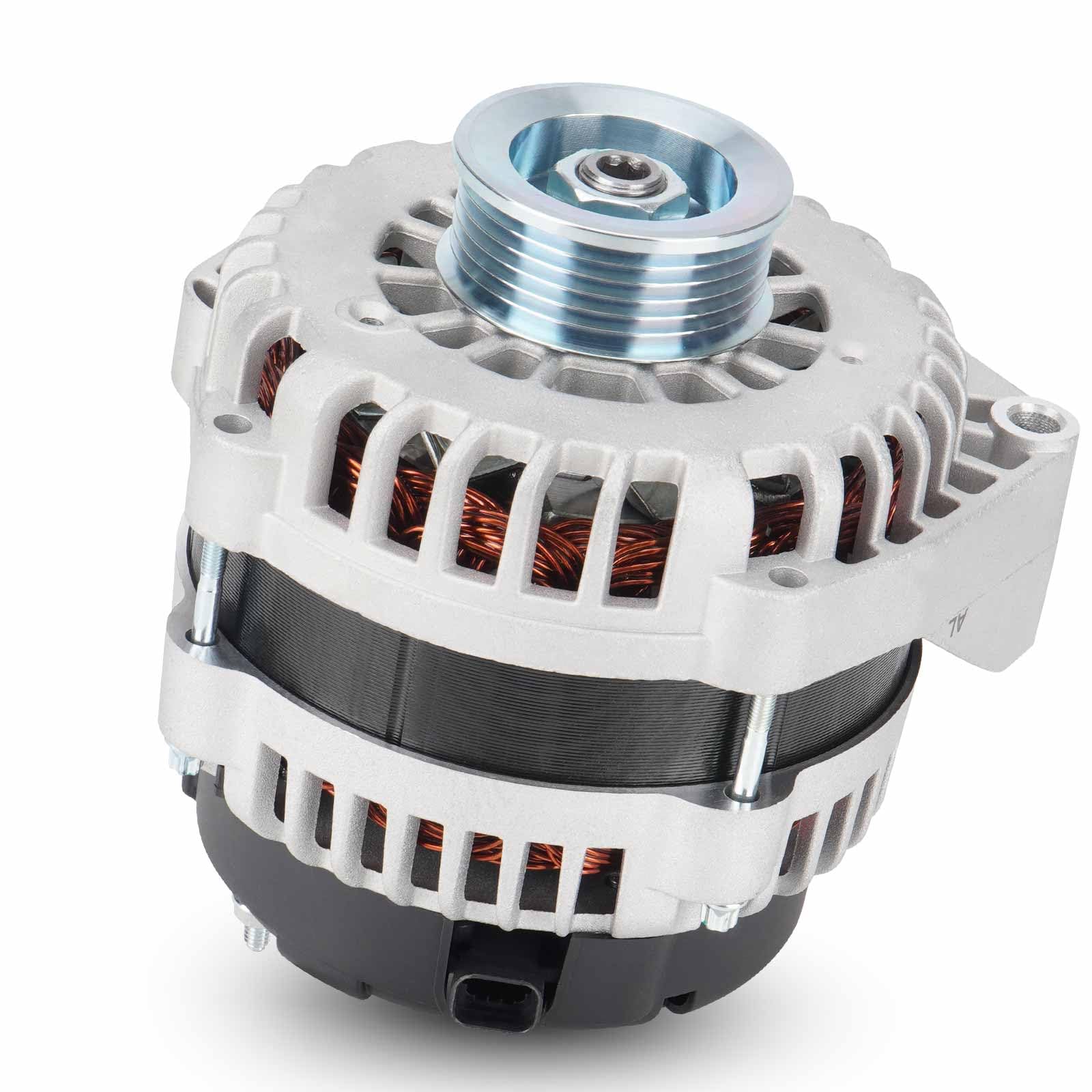 Photo 1 of 160 Amp New Alternator Compatible with 07-14 Tahoe 5.3L, 07-14 Cadillac Escalade 6.0 6.2L, 07-13 Chevy Silverado 1500 4.8 5.3L, 07-13 GMC Sierra 1500 4.3 4.8 5.3L,07-14 Yukon 6.2L ADR0369 400-12253