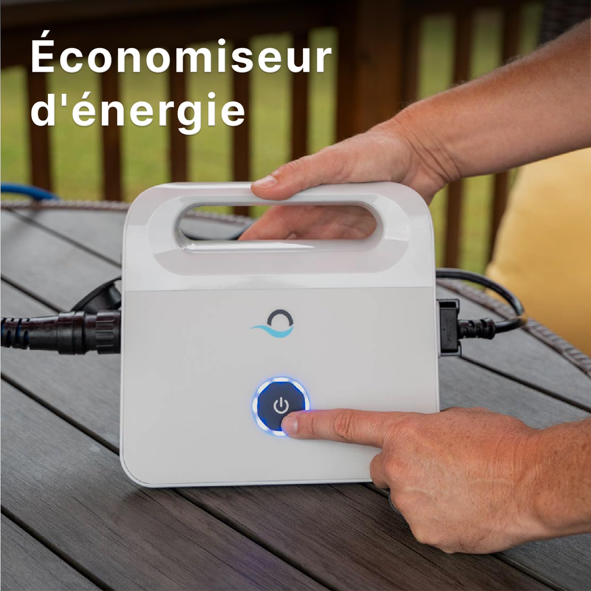 Dolphin E30 Robot Nettoyeur électrique avec Fil pour Piscine Hors-Sol Jusqu’à 12 m - Nettoyage Fond et parois - Filtration Ultra Fine