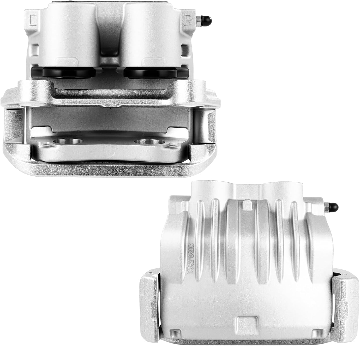 SCITOO 18B5122 18B5123 Front Left & Right Disc Brake Calipers w/Bracket Fit For Ford For Mustang 2003-2004, Double Pistons