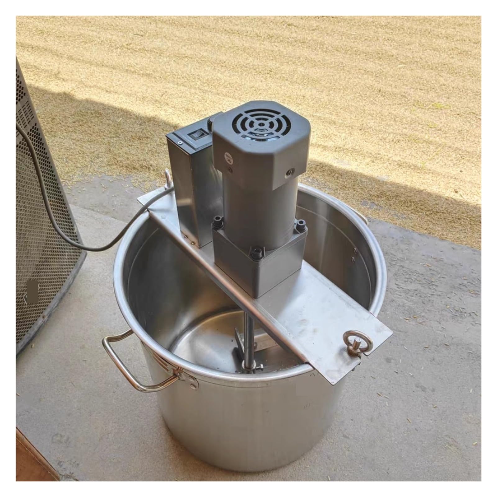 Macchina For Friggere Il Fondo Della Pentola Calda Automatica Da 50-75 Kg, For Pasta Di Fagioli, Peperoni, Carne Mista, Mixer For Cucinare, Salsa Marmellata, Peperoncino Cottura Senza Sforzo(Without)