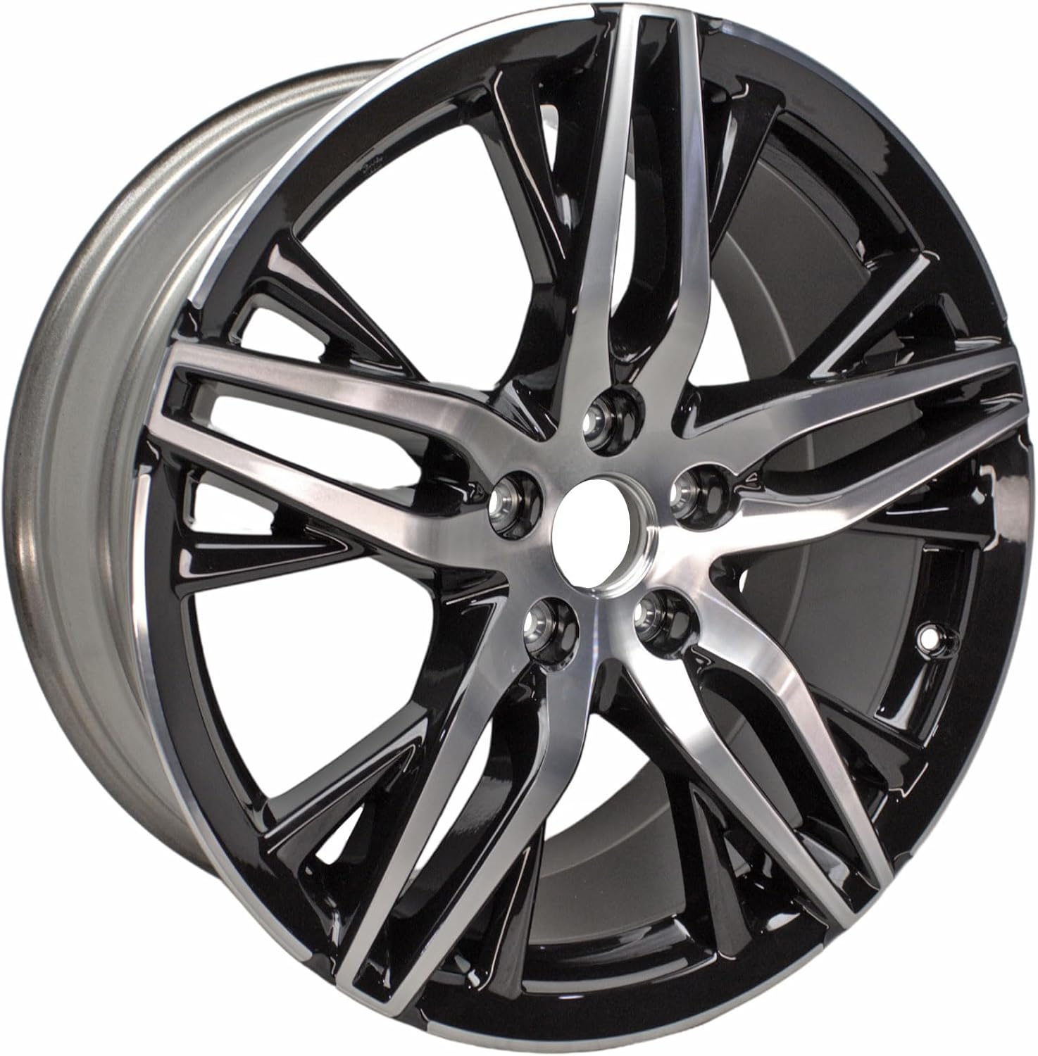 Factory Wheel Replacement New 19" 19x8.5" 19 Inch Premium Alloy Wheel Rim for Honda Accord Sport 2021 2022 | ALY63702U45N | Direct Fit - OE Stock Specs