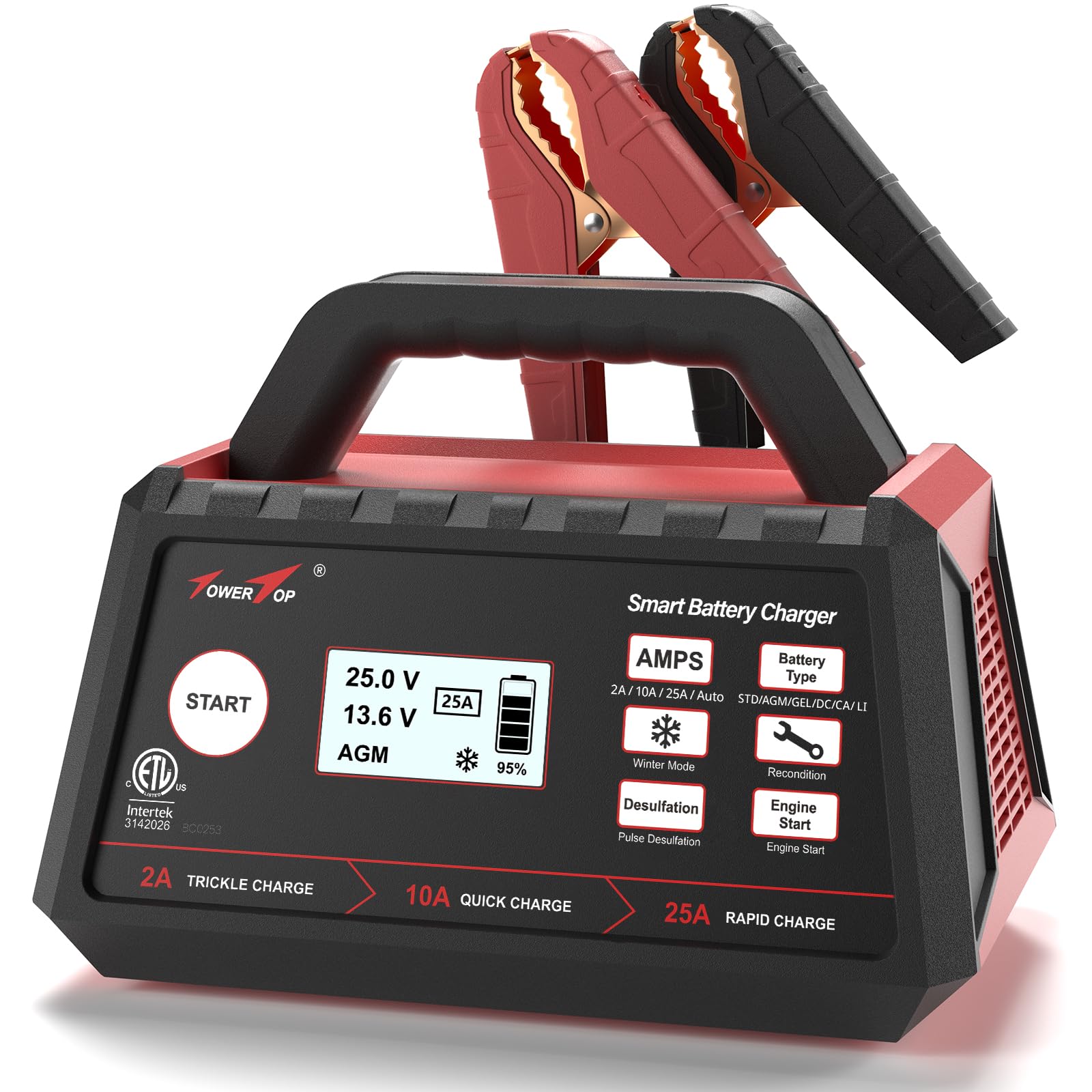 TowerTop 25A Charger