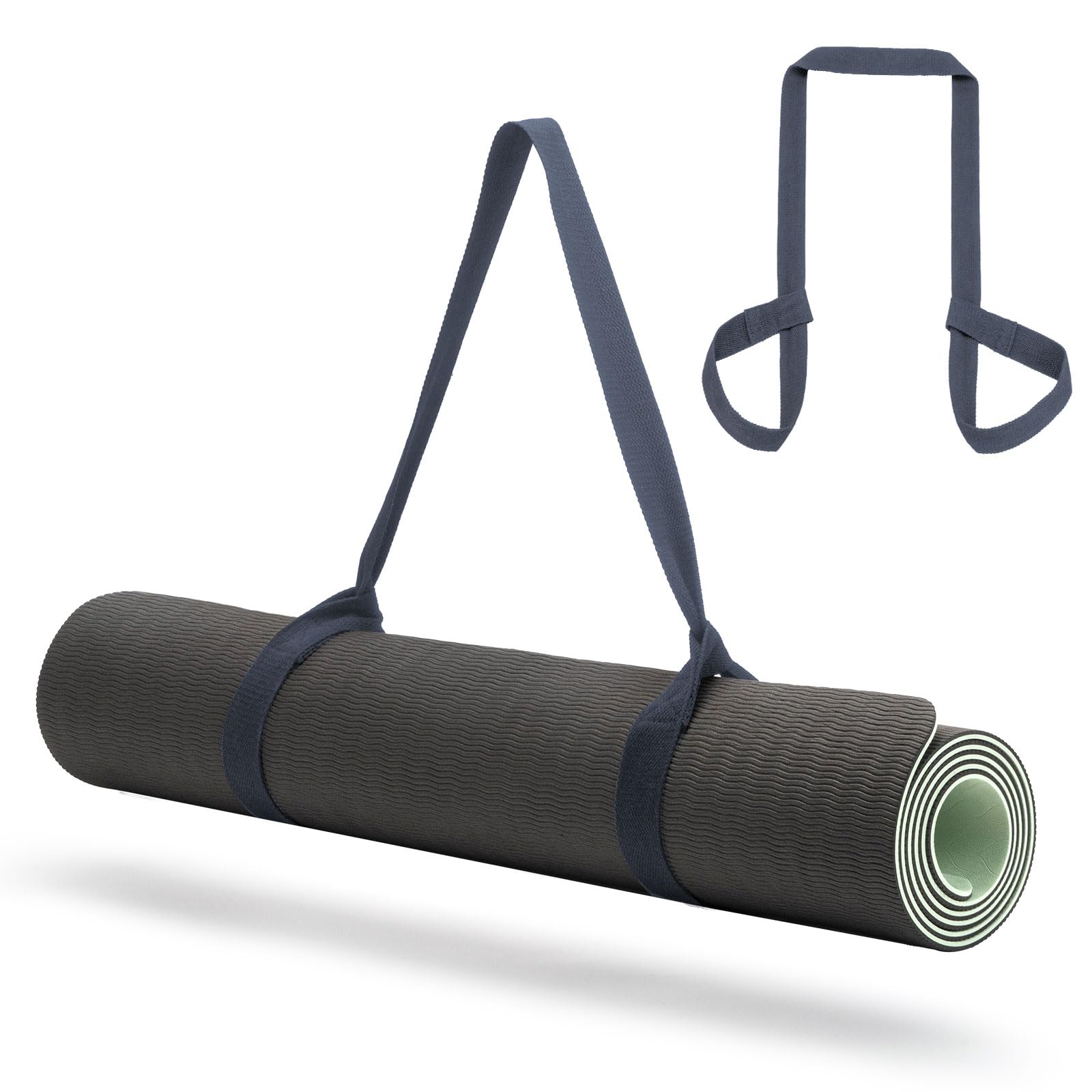 Tragegurt für Yogamatte, verstellbare dicke Gurte zum Tragen großer Matten, Stretchband